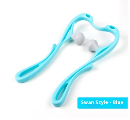 Laurent Well™ 6-Roller Swan Neck Massager with Jade Scraping Board