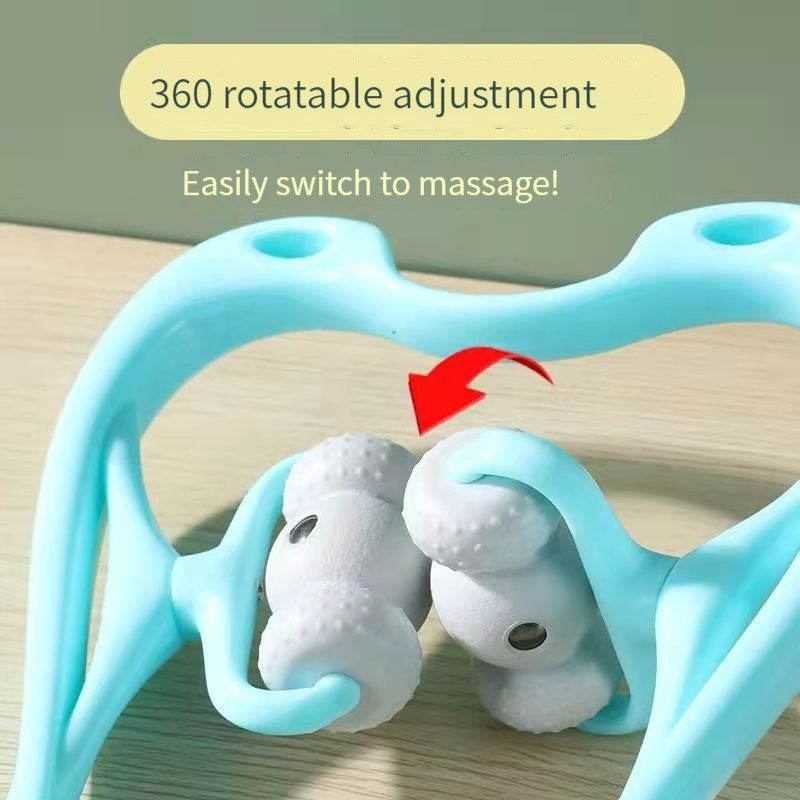 Laurent Well™ 360 Degree Neck Massage Roller, Deep Tissue