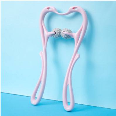 Laurent Well™ 6-Roller Swan Neck Massager with Jade Scraping Board