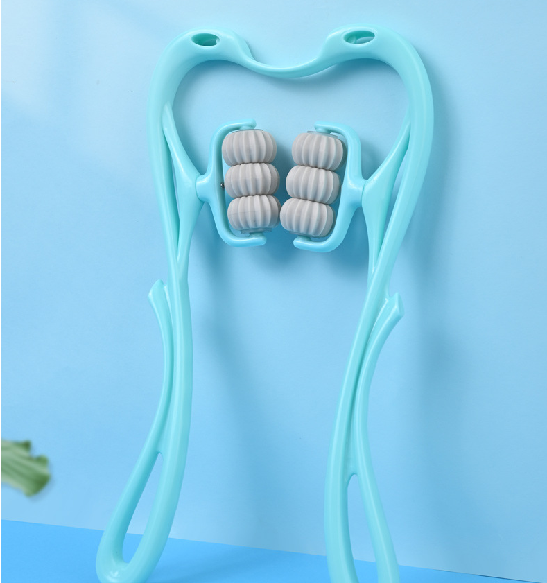 Laurent Well™ 6-Roller Swan Neck Massager with Jade Scraping Board