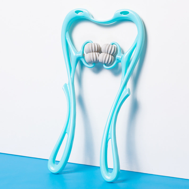 Laurent Well™ 6-Roller Swan Neck Massager with Jade Scraping Board
