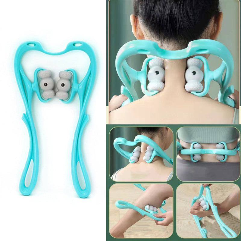 Laurent Well™ 360 Degree Neck Massage Roller, Deep Tissue