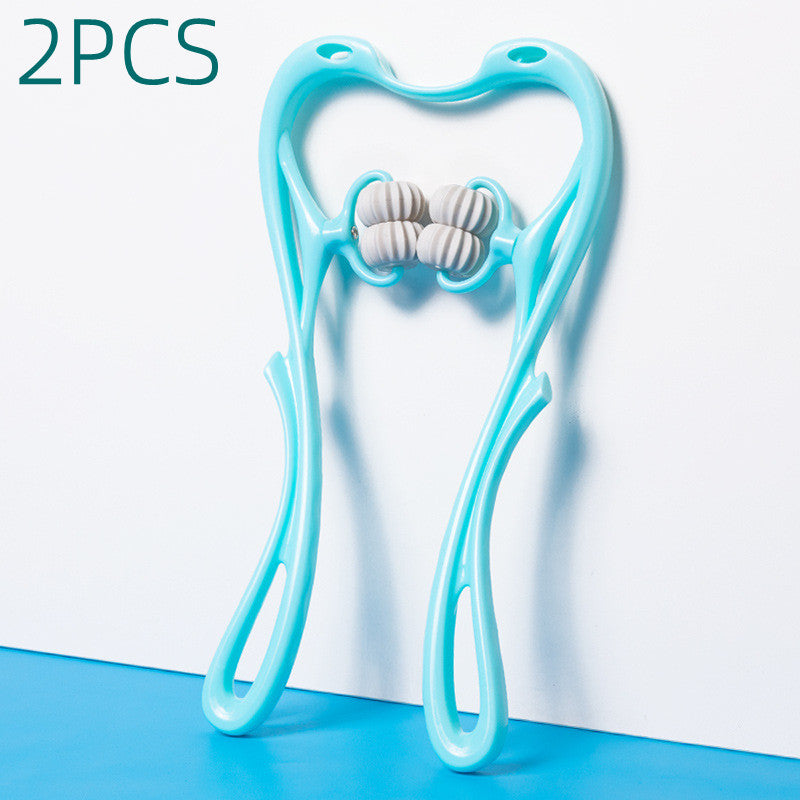 Laurent Well™ 6-Roller Swan Neck Massager with Jade Scraping Board