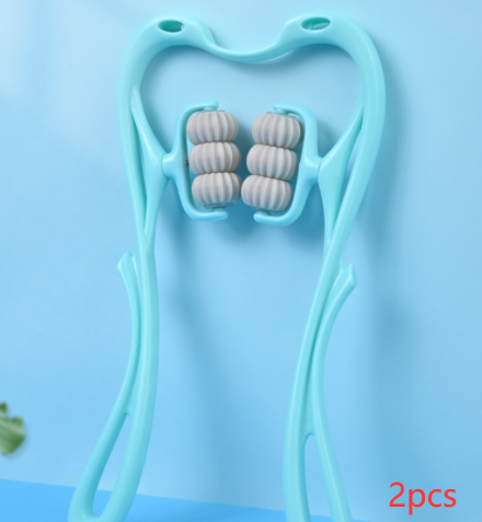 Laurent Well™ 6-Roller Swan Neck Massager with Jade Scraping Board