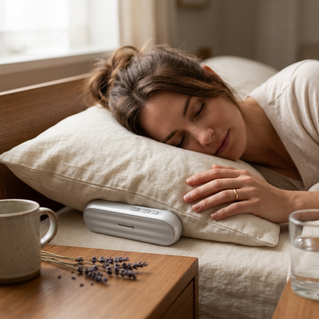 Bluetooth Pillow Speaker with White Noise, Long Battery Life
