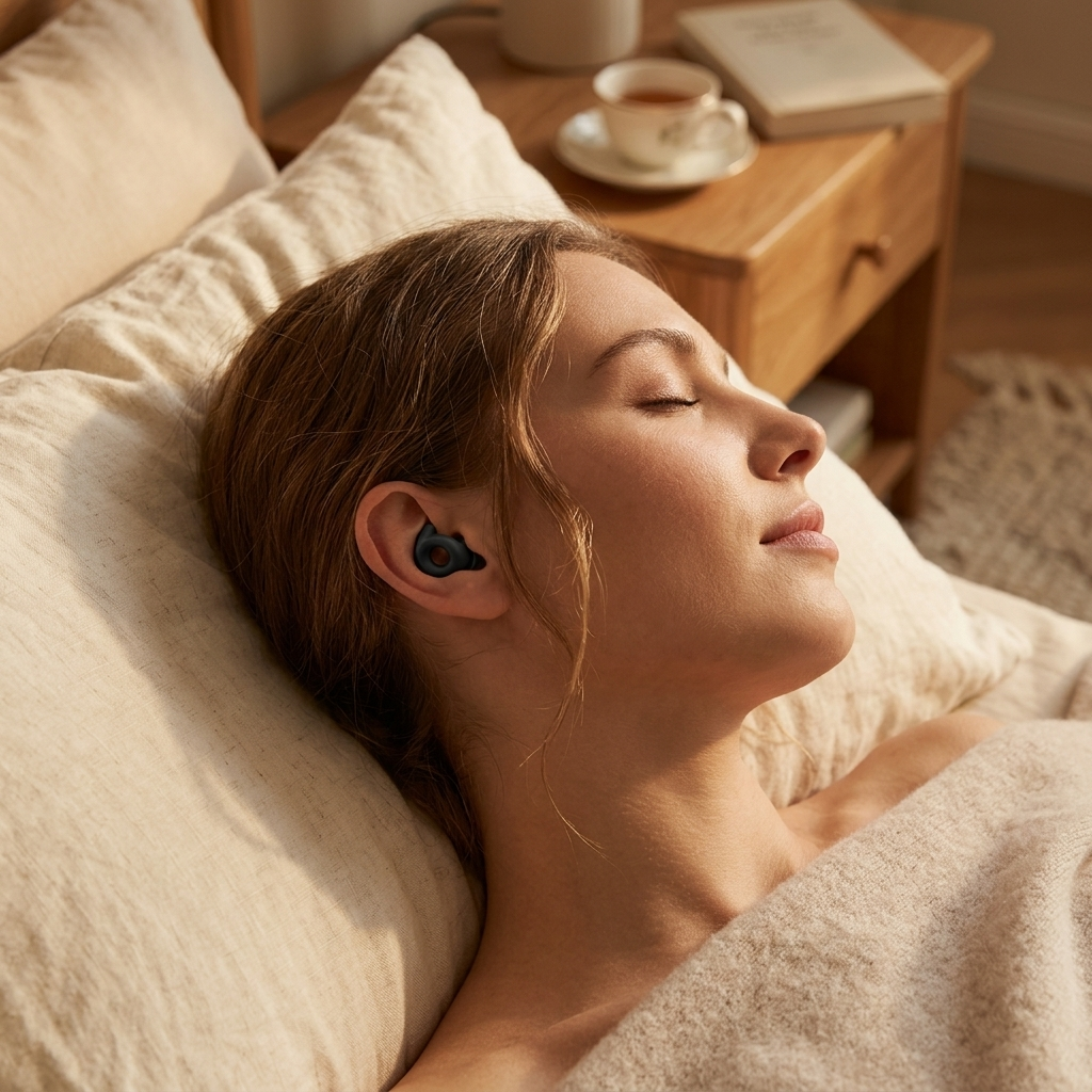 Ear Plugs For Sleeping Noise Cancelling NRR 25 DB Silicone Soft Earplugs