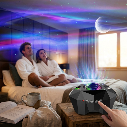 Usb Water Pattern Bluetooth Music Ocean Star Projector Lamp