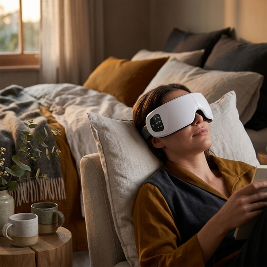 Steam Eye Mask Bluetooth Sleep Men And Women Hot Compress And Breathable