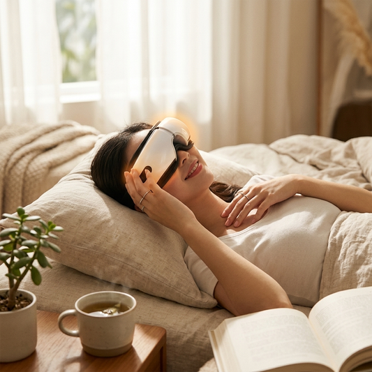 Smart eye massager