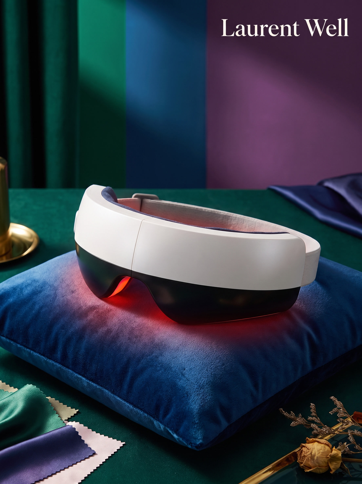 Laurent Well Heated Eye Massager with Air Compression & Music, Just Say the Word