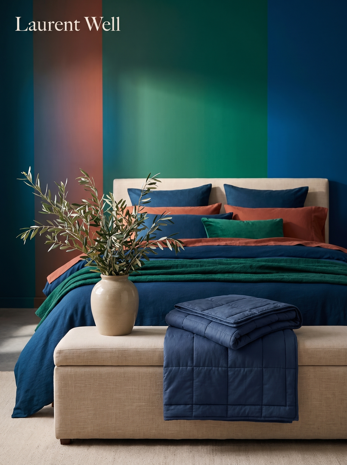 Laurent Well Cotton Gravity Quilt Weighted Blanket, Your Everyday Quilt