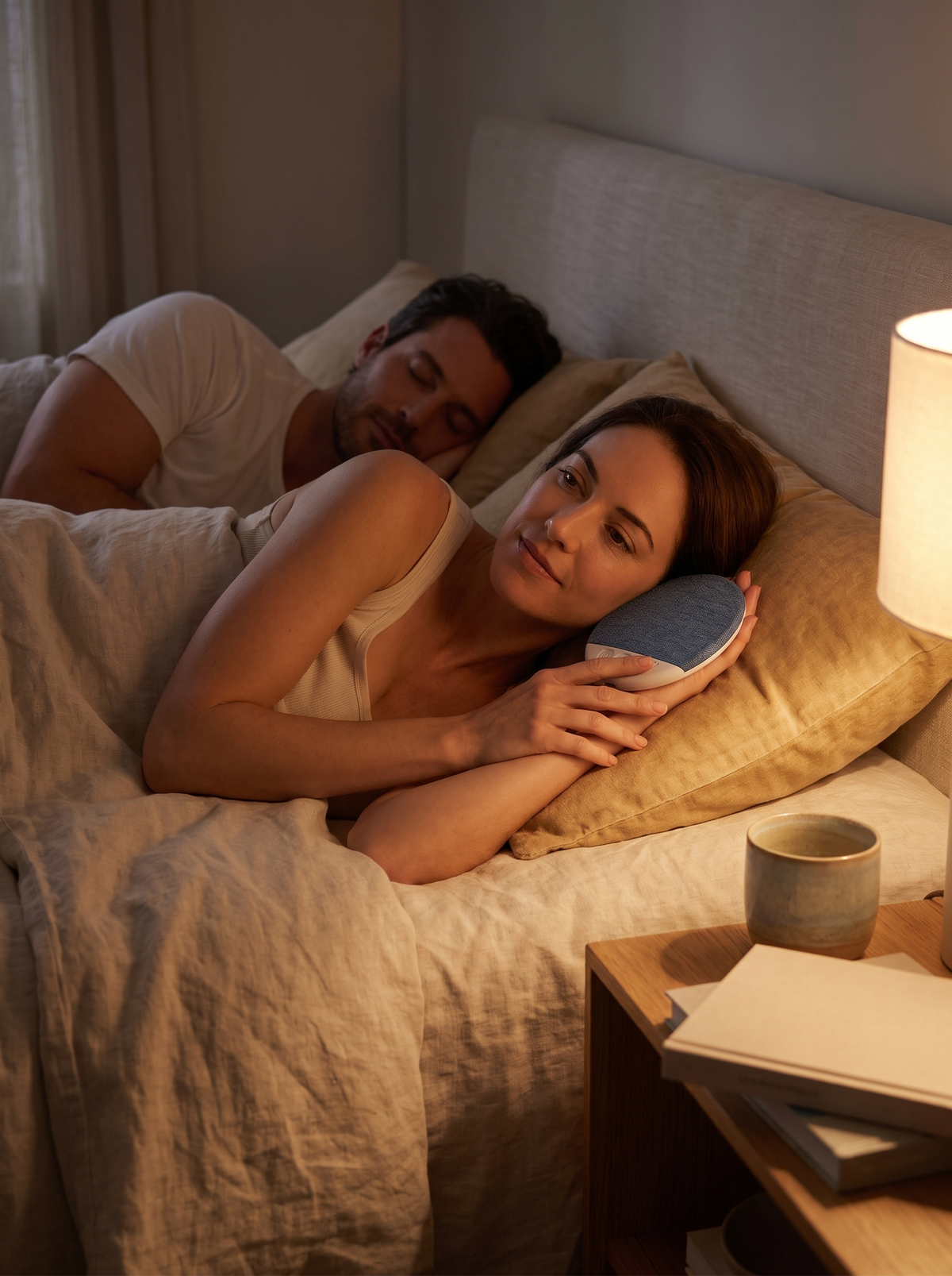 Laurent Well Ultra-Thin Bluetooth Pillow Speaker for Sleep, Personal and Discreet