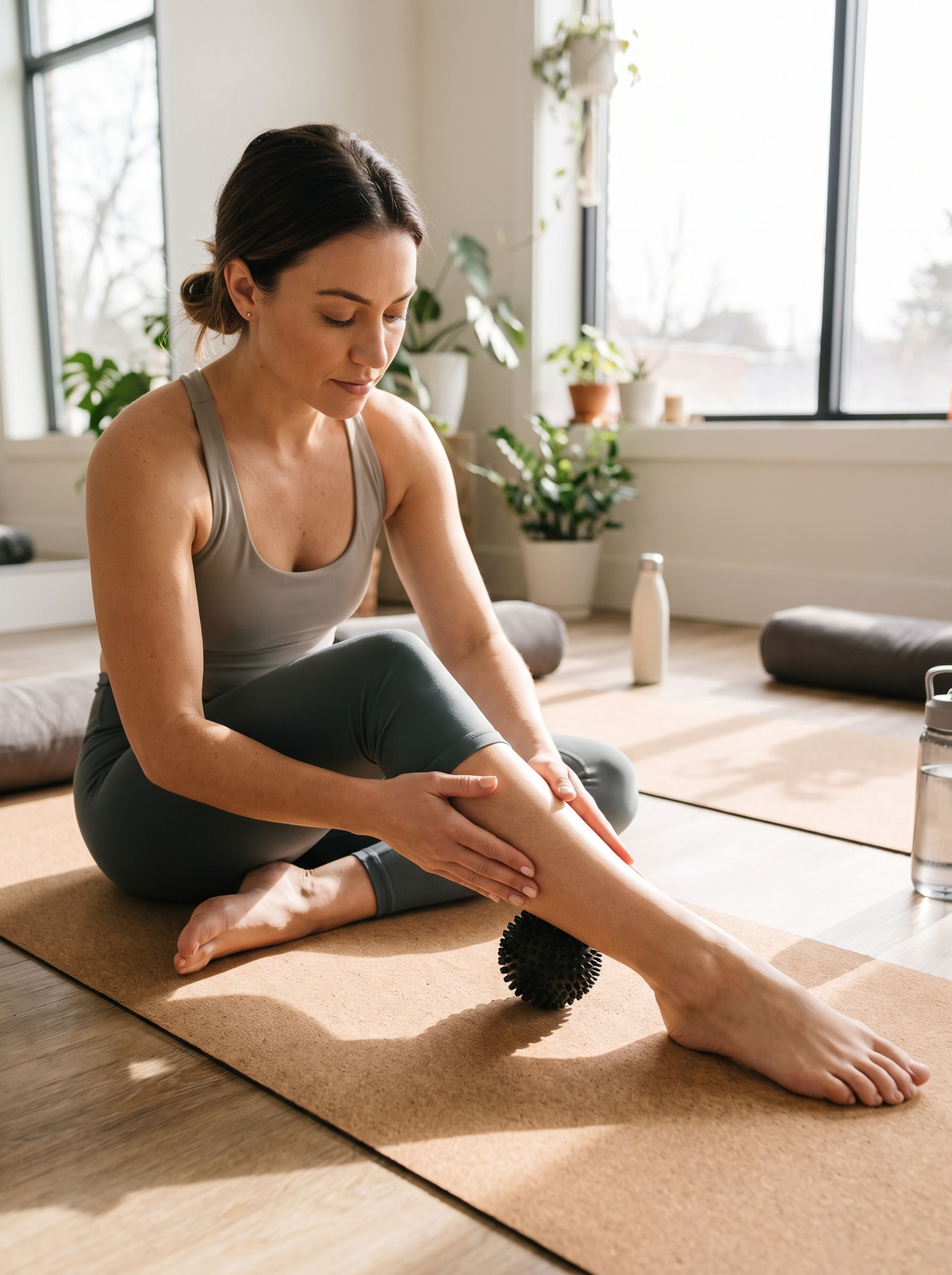 Laurent Well Textured Massage Ball for Yoga and Muscle Recovery, Roll Out the Tension