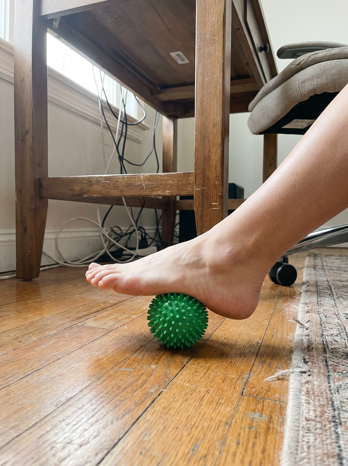 Laurent Well Textured Massage Ball for Yoga and Muscle Recovery, Small Ball, Big Reach